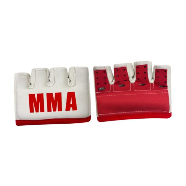 MMAジェルボクシンググローブフィットネススポーツミトンスパーリングムエタイグラップリングホワイト