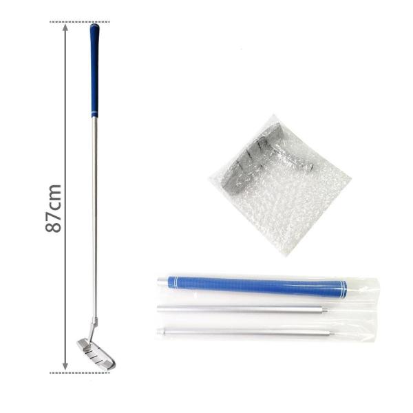 ゴルフパターポータブルローンヤードインドアブルーのための快適なアンチスリップグリップ練習