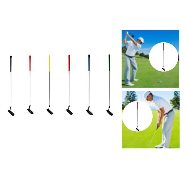 ゴルフパター右利きのゴルファーのための軽量屋外ヤードブラック