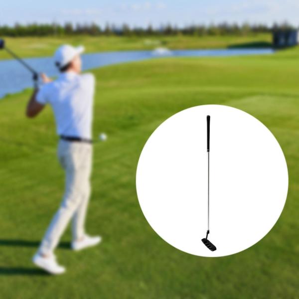 ゴルフパター右利きのゴルファーのための軽量屋外ヤードブラック