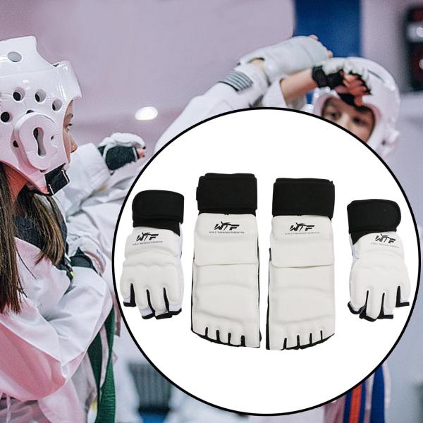 テコンドーハンドアンドフットプロテクターフットガードカンフーグラップリングレスリングXL