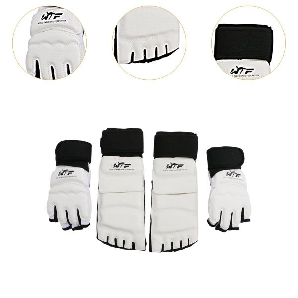 テコンドーハンドアンドフットプロテクターフットガードカンフーグラップリングレスリングXL