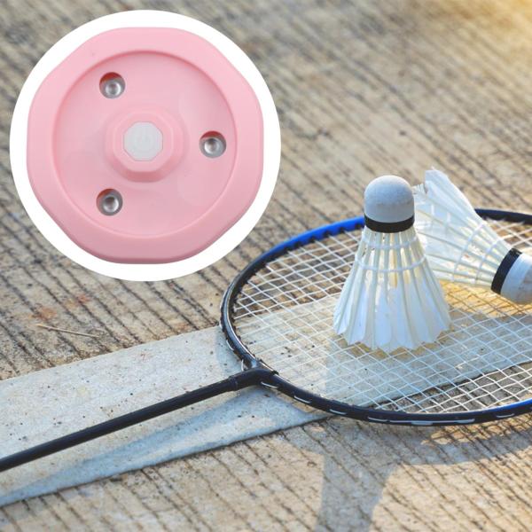 シャトルコック加湿器 プロフェッショナルゲーム多目的バドミントンボールスチーマー ピンク