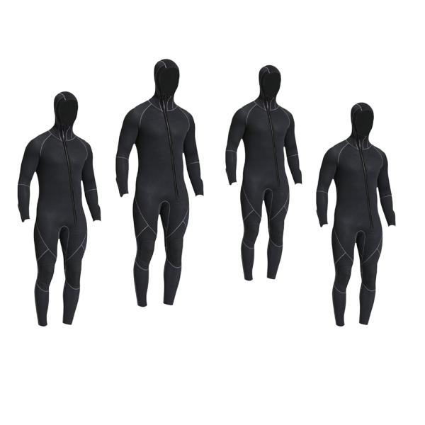 男性用ウェットスーツ 5mm ネオプレン ダイビングウェットスーツ