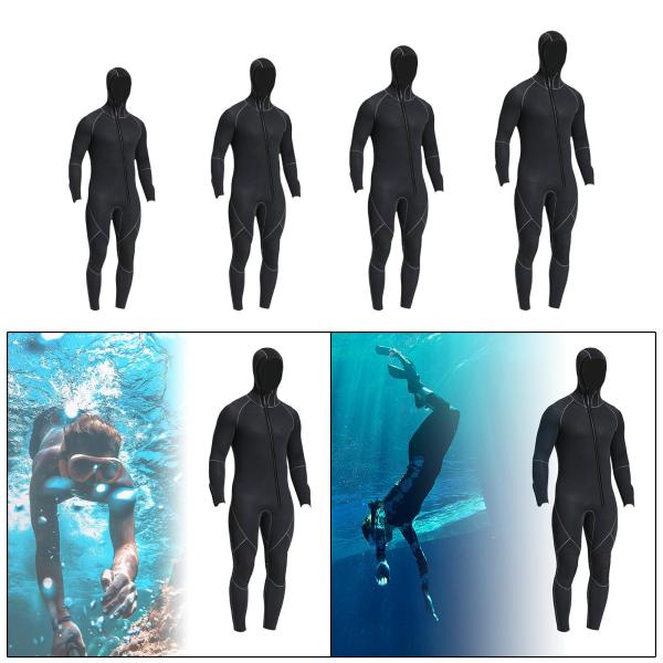 男性用ウェットスーツ 5mm ネオプレン ダイビングウェットスーツ