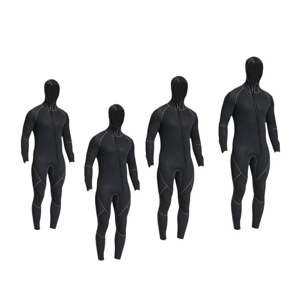 ウエットスーツ 5mm ネオプレーン ダイビング メンズ フルスーツ2XL 男性用ウェットスーツ 5mm ネオプレン ダイビングウェットスーツ