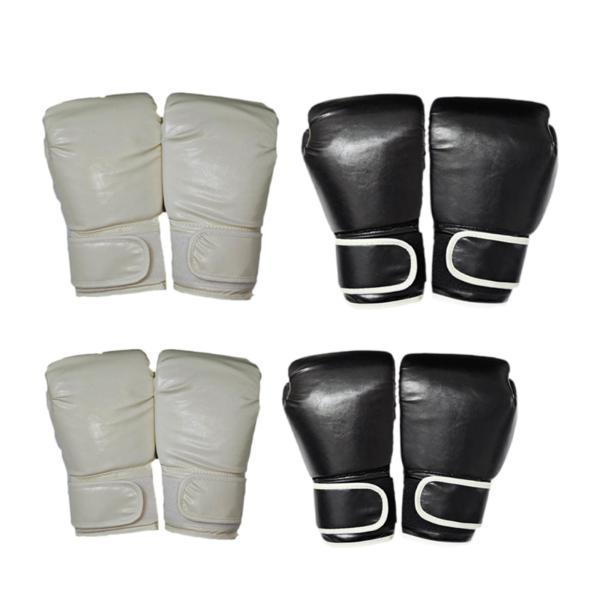 ボクシンググローブ MMA スパーリンググローブ ファイティング キックボクシング パンチング ヘビーバッグ ブラック 子供用