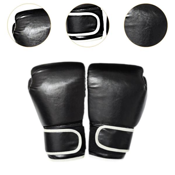 ボクシンググローブ MMA スパーリンググローブ 格闘技 キックボクシング パンチング ヘビーバッグ ブラック 大人用