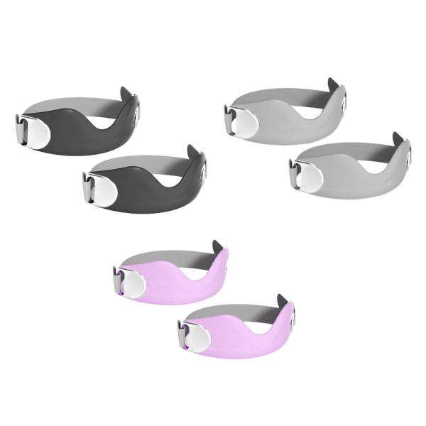 膝蓋骨膝ストラップ ポータブルサポートブレース ランニング フットボール トレーニング用 ブラック 2個