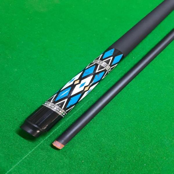 プールキュースティックビリヤードキュー、プロのセグメント化された軽量スヌーカー、ビリヤードプレーヤーの練習用のカーボンファイバー、