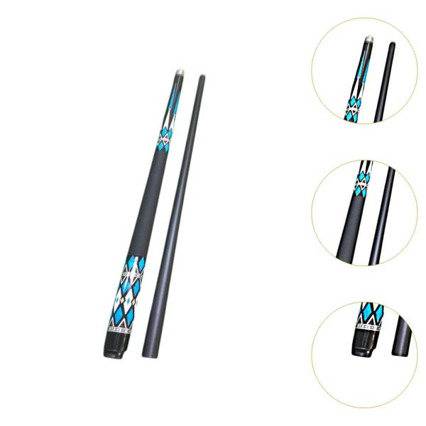 プールキュースティックビリヤードキュー、プロのセグメント化された軽量スヌーカー、ビリヤードプレーヤーの練習用のカーボンファイバー、