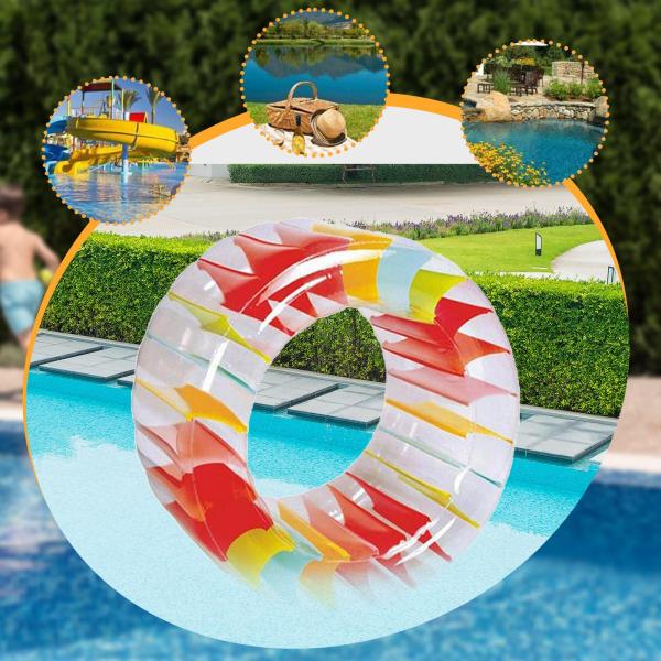 インフレータブルウォーターホイールヤード裏庭湖屋内屋外スイミングプールフロートS