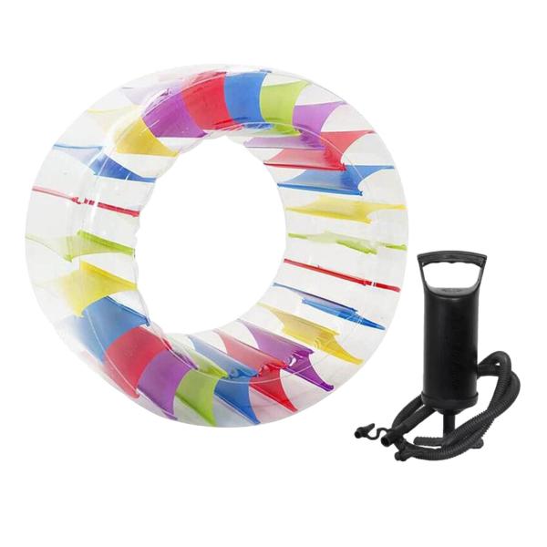 インフレータブルウォーターホイールヤード裏庭湖屋内屋外スイミングプールフロートS