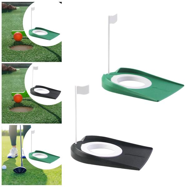 ゴルフ練習用パッティングカップ 旗付き 子供 大人用 ゲーム ゴルファー グリーン