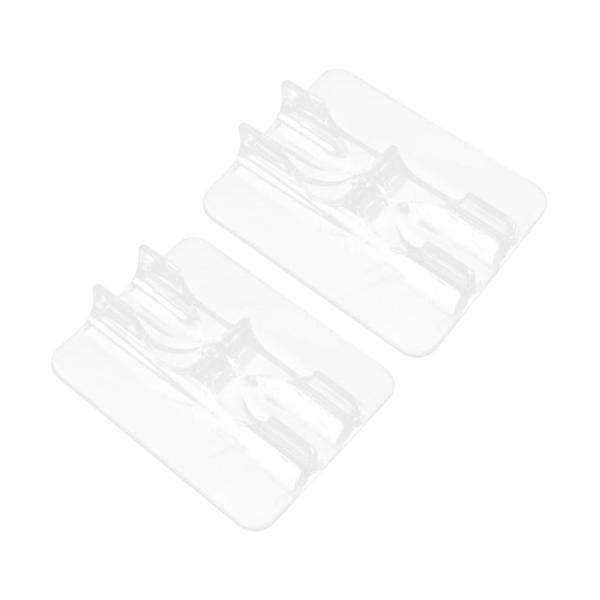 2ピース/個スケートディスプレイスタンドアイススケートホルダーアイススケート/ローラースケートアキュリルブラケット子供のためのアダルトスケートアクセサ