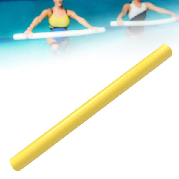 スイミングフォームスティック 軽量フローティングロッド テーマパーティー用 屋内屋外用 イエロー 60kg以下