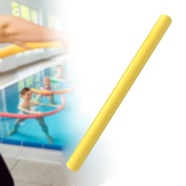 スイミングフォームスティック 軽量フローティングロッド テーマパーティー用 屋内屋外用 イエロー 60kg以下
