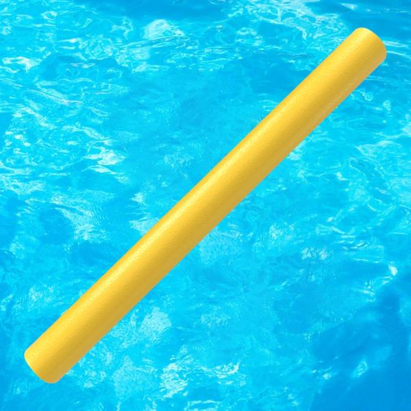 スイミングフォームスティック 軽量フローティングロッド テーマパーティー用 屋内屋外用 イエロー 90kg以下