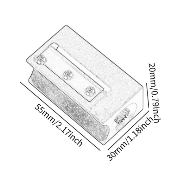 プールキューチップシェイパー メタル 8 in 1 ビリヤードプール用品 シェーピングキューチップ シルバー