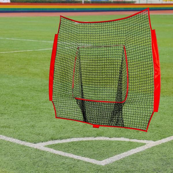 野球交換ネット練習7x7ft簡単なセットアップソフトボールピッチングバッティングスポーツのためのネットトレーニングエイド