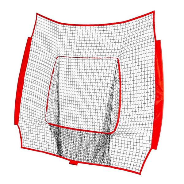 野球交換ネット練習7x7ft簡単なセットアップソフトボールピッチングバッティングスポーツのためのネットトレーニングエイド
