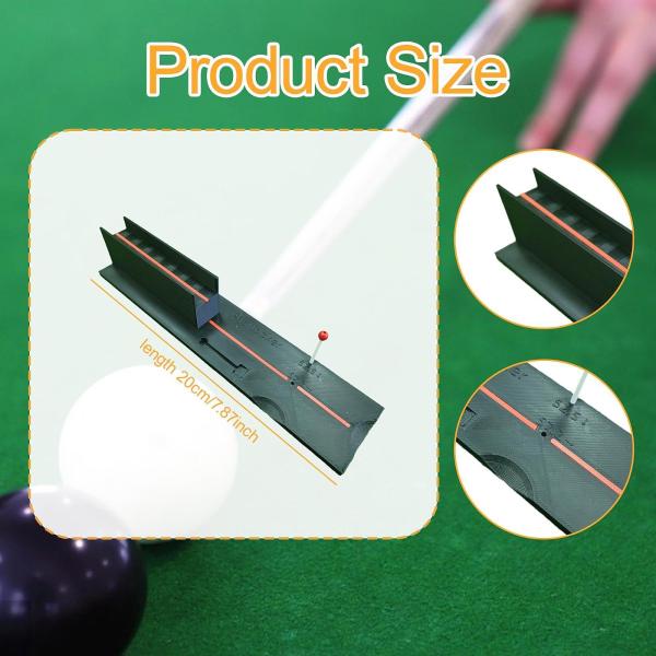 ビリヤードストロークエクササイザー プールトレーニング機器 正確性を高めるビリヤードトレーニング機器