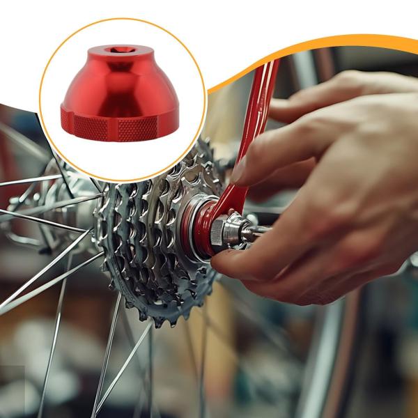 16ノッチボトムブラケット取り外しツール 頑丈な44mm BBT-69.2 BB5700 XT BB70用 レッド