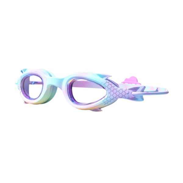 プールゴーグル 調節可能なノーズブリッジ 水泳用メガネ 男の子 女の子 子供用 3〜12歳 