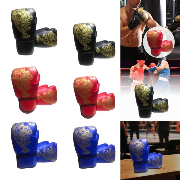 ボクシングトレーニンググローブ ファイトトレーニングミット フィットネス グラップリング キックボクシング 大人用 ブラック