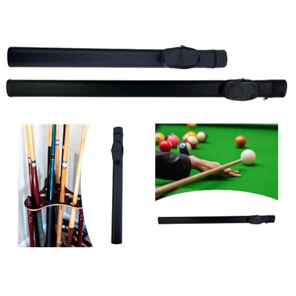 ビリヤードキュースティックキャリングケースプールビリヤードアクセサリー保護ポーチハーフケース