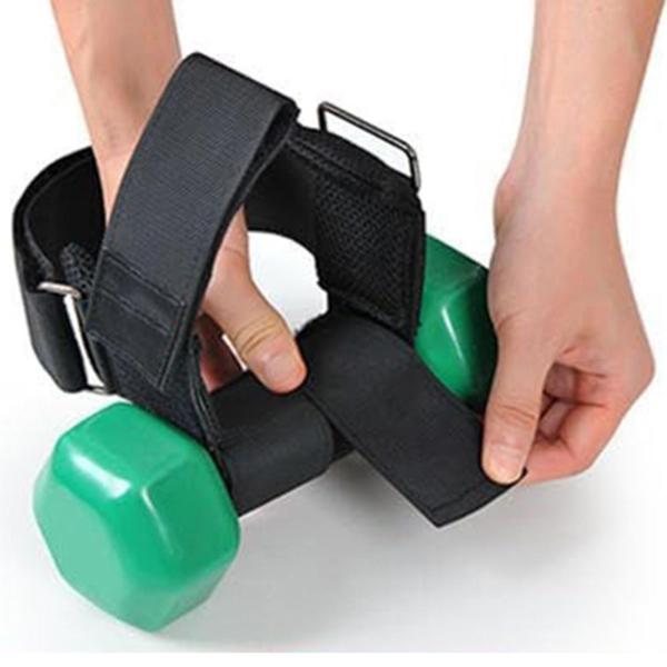ダンベルフットアタッチメント 脚トレーニング エクササイズ器具 ダンベル アンクルストラップ 1個