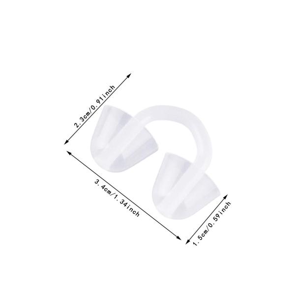 水泳用ノーズプラグ、水泳用ノーズクリップ、アクセサリー、練習シリコン製、屋外プール大人に最適