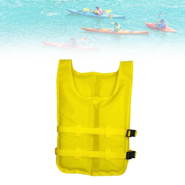 ライフベスト ポータブル 調節可能なストラップ スイムジャケット 大人用 カヤック イエロー
