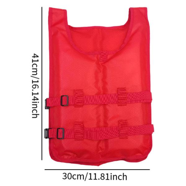 カヤックライフベスト ポータブル 快適 スイムジャケット サーフィン セーリング 釣り用 レッド