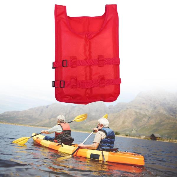 カヤックライフベスト ポータブル 快適 スイムジャケット サーフィン セーリング 釣り用 レッド