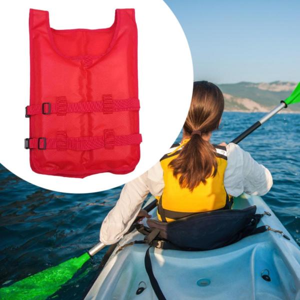 カヤックライフベスト ポータブル 快適 スイムジャケット サーフィン セーリング 釣り用 レッド