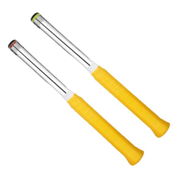 バドミントンラケット スイングトレーナー  ジム フィットネス トレーニング機器 イエロートップキャップ