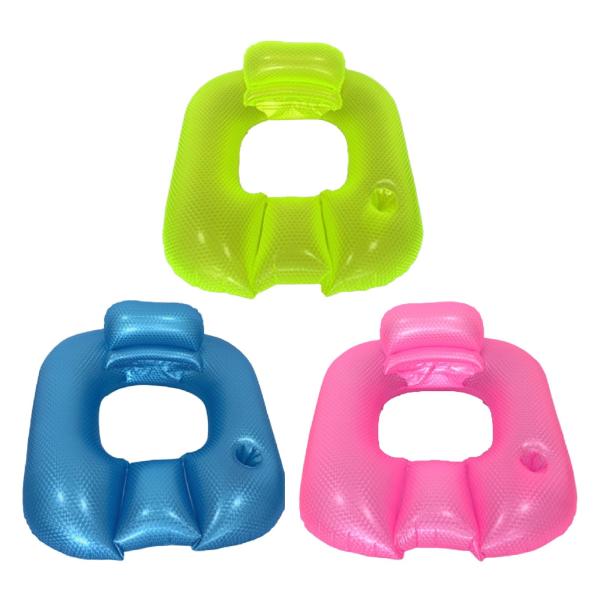 大人用インフレータブルプールフロート 夏の水上旅行用おもちゃプールラウンジャー グリーン