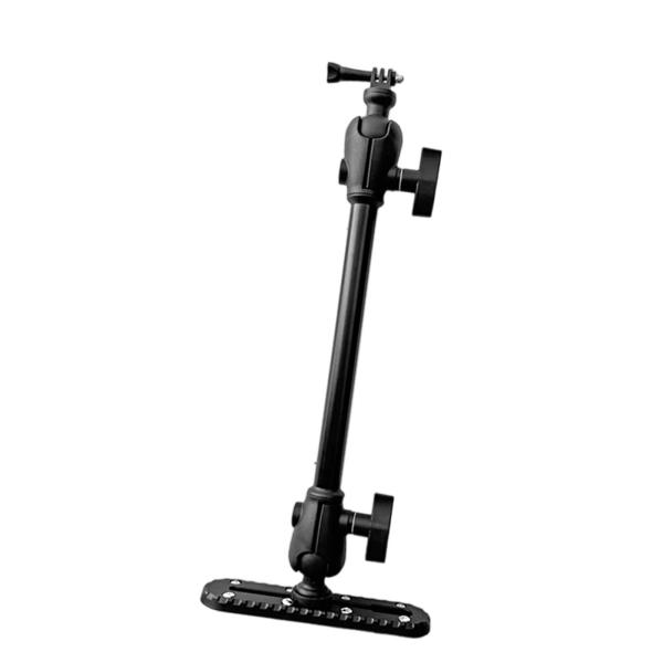 カヤックカメラマウント ポータブル 角度調整可能 軽量 スポーツカメラマウント 大型