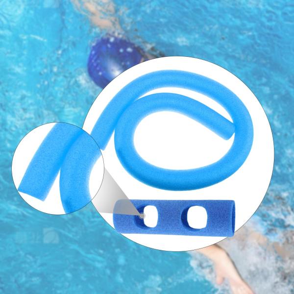 プールヌードル ウォータートイ 水浮力補助 フレキシブル補助ツール フロートスティック ブルー
