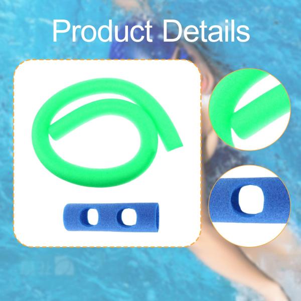 プールヌードル ウォータートイ 水浮力補助 フレキシブル補助ツール フロートスティック グリーン