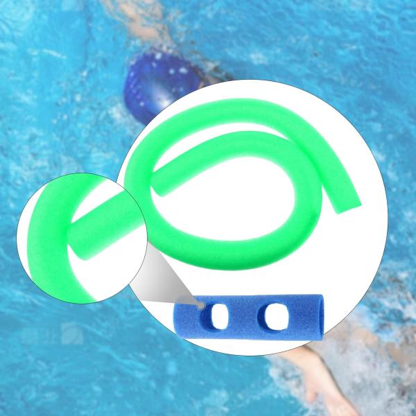 プールヌードル ウォータートイ 水浮力補助 フレキシブル補助ツール フロートスティック グリーン