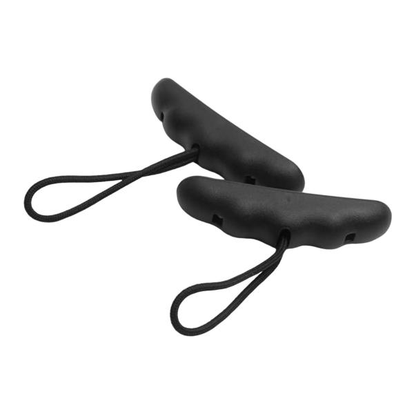 2 個セット カヤック用プルハンドル 10.5cmx9cm カヌー用キャリーハンドル コードアクセサリー付き カヤック