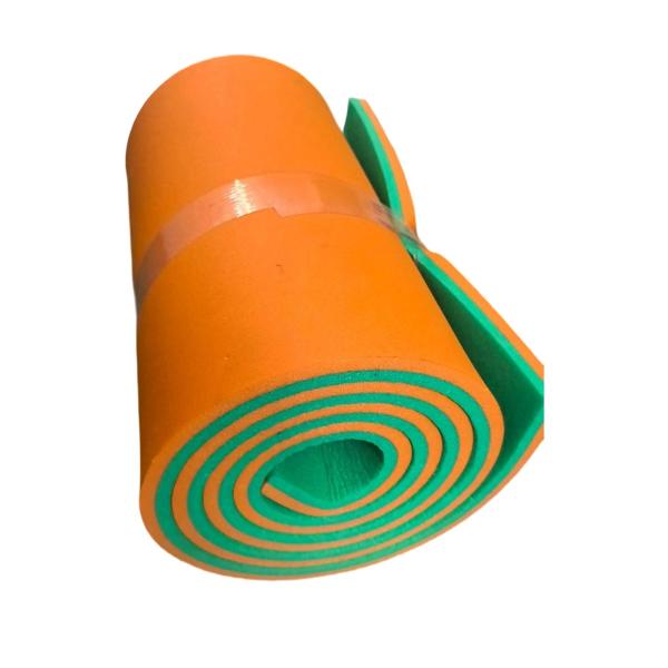 水上フローティングマット 沈まないウォーターブランケット 5.9フィート×1.8フィート 大人用 フロートベッド オレンジ グリーン