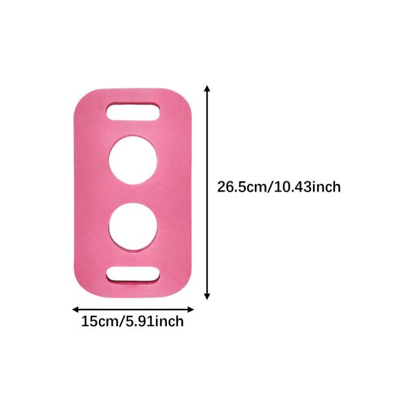 スイミングヌードル フローティングコネクター 初心者向け DIY 組み立て式いかだ ピンク