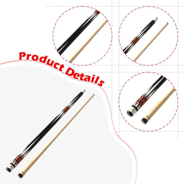 プールキュー大人用ビリヤードキュースティック2セクションプールスティックスヌーカービリヤードプレーヤー初心者ゲームビリヤードテーブルスポーツ