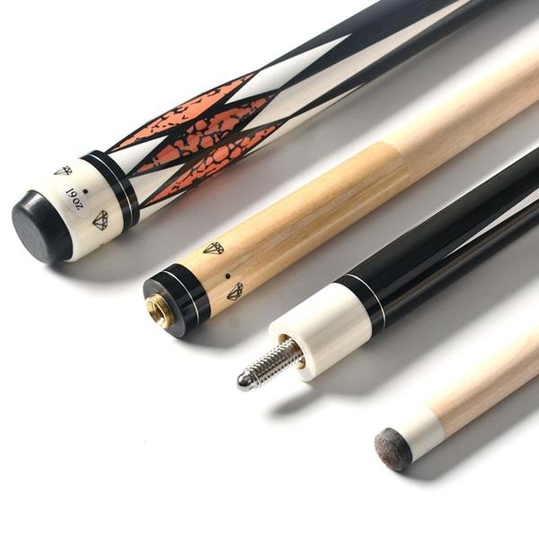 プールキュー大人用ビリヤードキュースティック2セクションプールスティックスヌーカービリヤードプレーヤー初心者ゲームビリヤードテーブルスポーツ