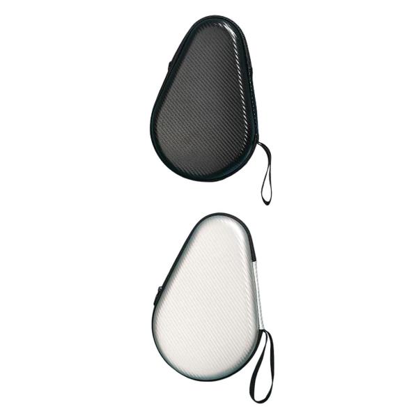 卓球パドルケース 耐摩耗性 ポータブル スポーツアクセサリー ギフト ブラック