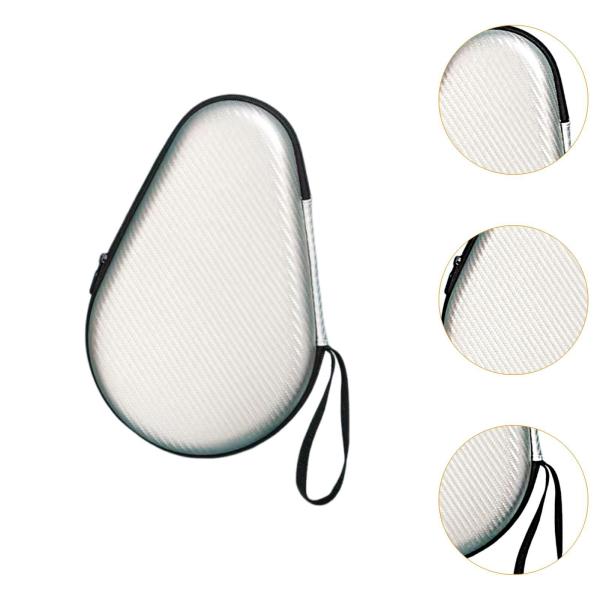 卓球パドルケース 耐摩耗性 ポータブル スポーツアクセサリー ギフト 銀