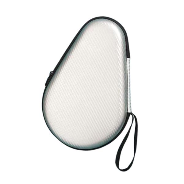 卓球パドルケース 耐摩耗性 ポータブル スポーツアクセサリー ギフト 銀